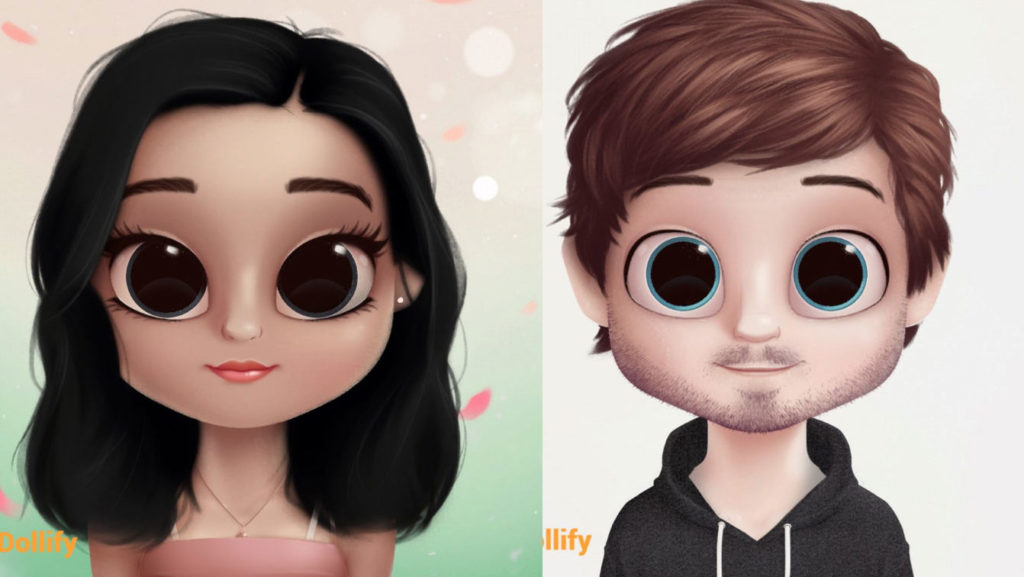 COMO USAR O “DOLLIFY” APP DO MOMENTO QUE TRANSFORMA VOCÊ EM BONECA (O)