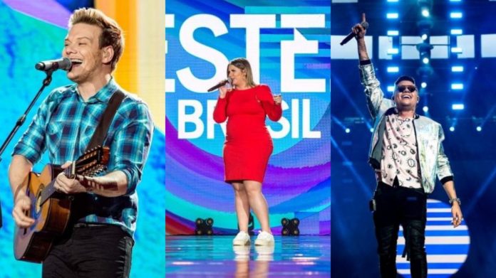 Globo grava especial de fim de ano com artistas sertanejos