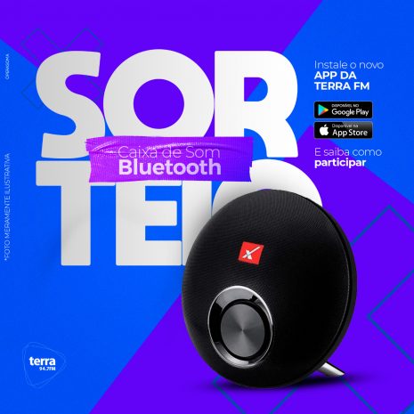 Sorteio APP – Caixa de Som Bluetooth