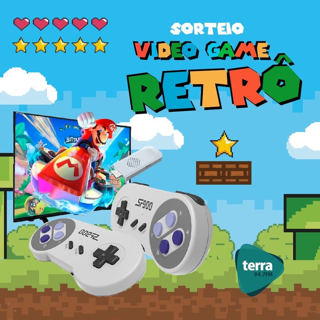 Banner Vídeo Game Retrô