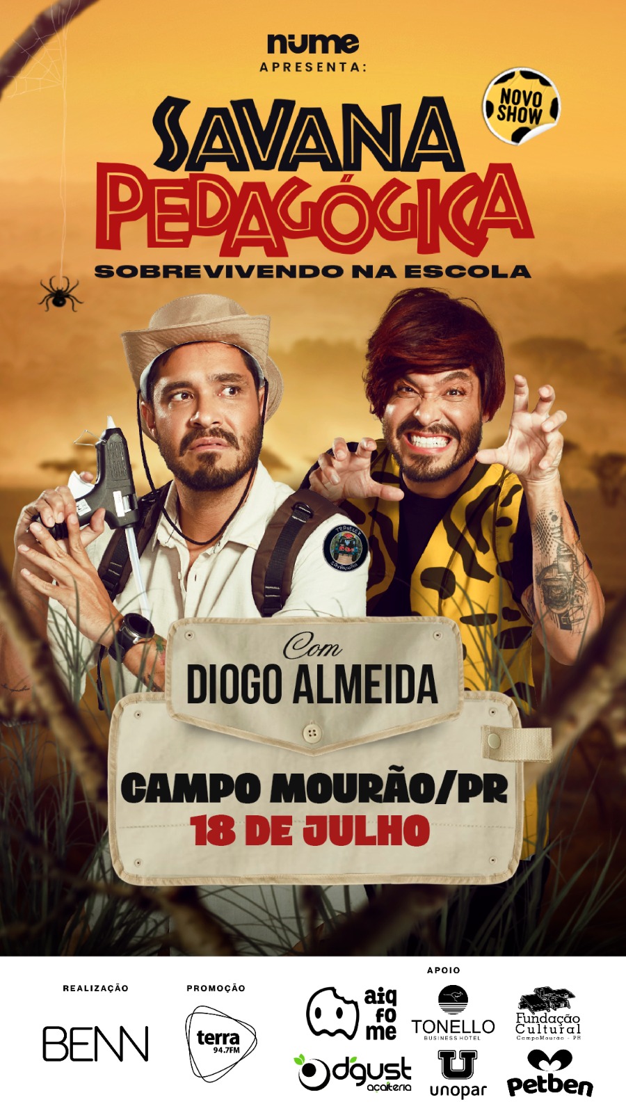 Diogo Almeida vai estar em Campo Mourão dia 18 de Julho