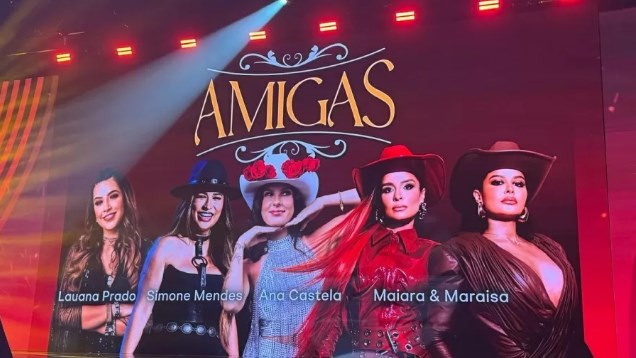 GLOBO TERÁ O PROJETO “AMIGAS” COM CANTORAS SERTANEJAS