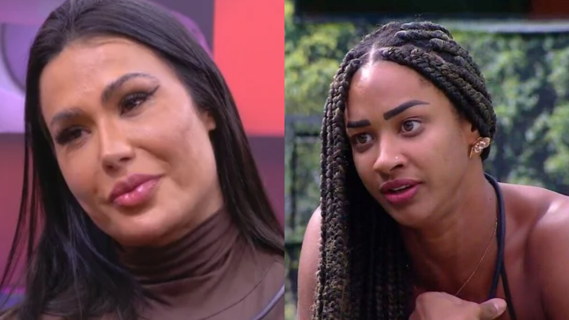 BBB25: Gracyanne Barbosa e Aline discutem sobre motivo de voto, e musa fitness dispara: “Não foi sincera”; assista