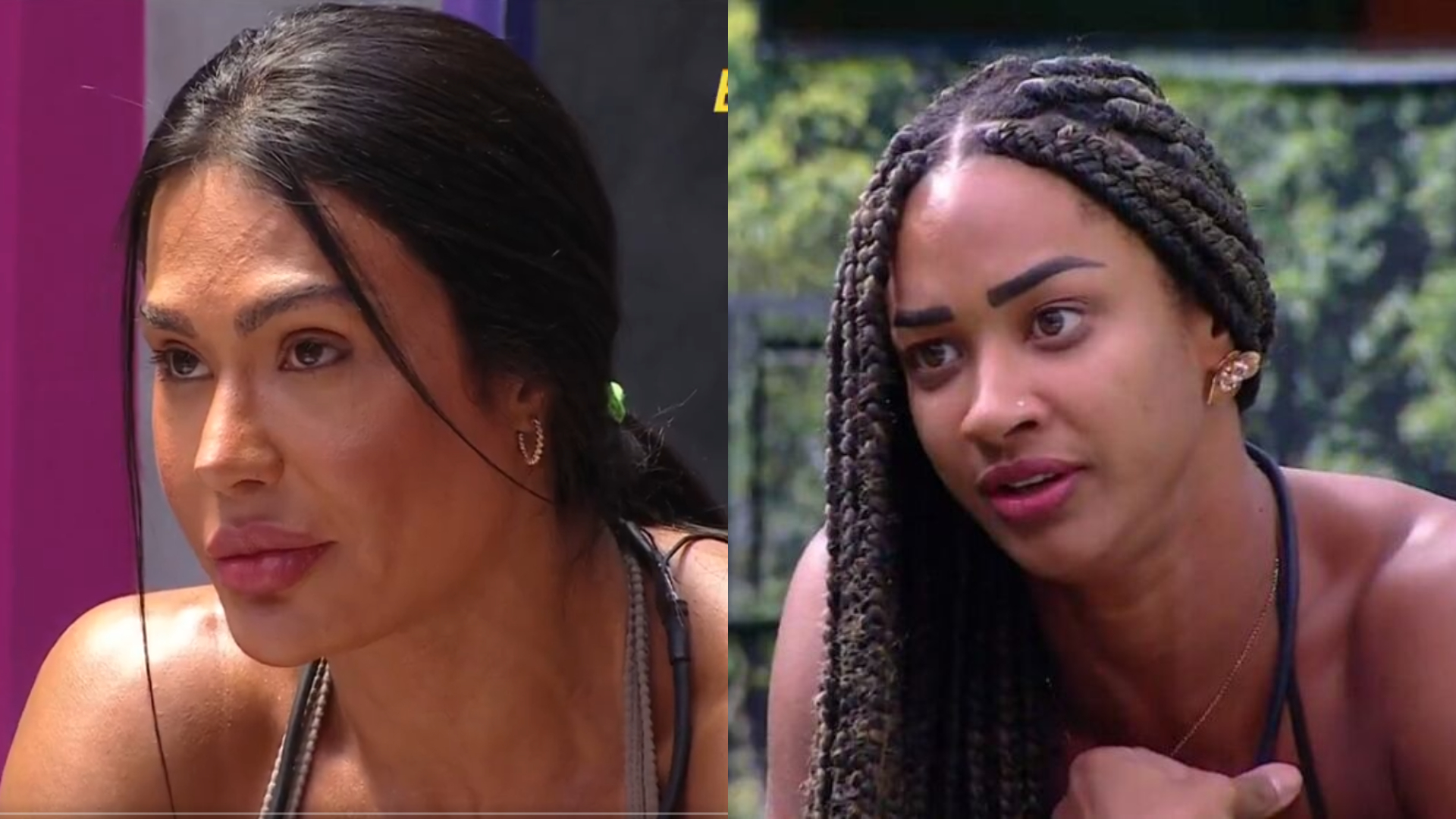 BBB25: Aline critica postura de Gracyanne Barbosa, e cogita “plano” da musa fitness contra ela; assista