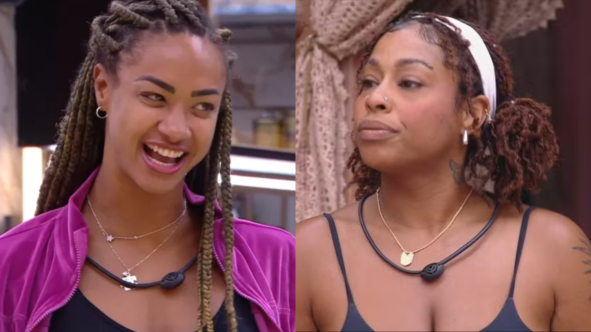 BBB25: Globo finalmente mostra beijo de Aline e Thamiris; assista