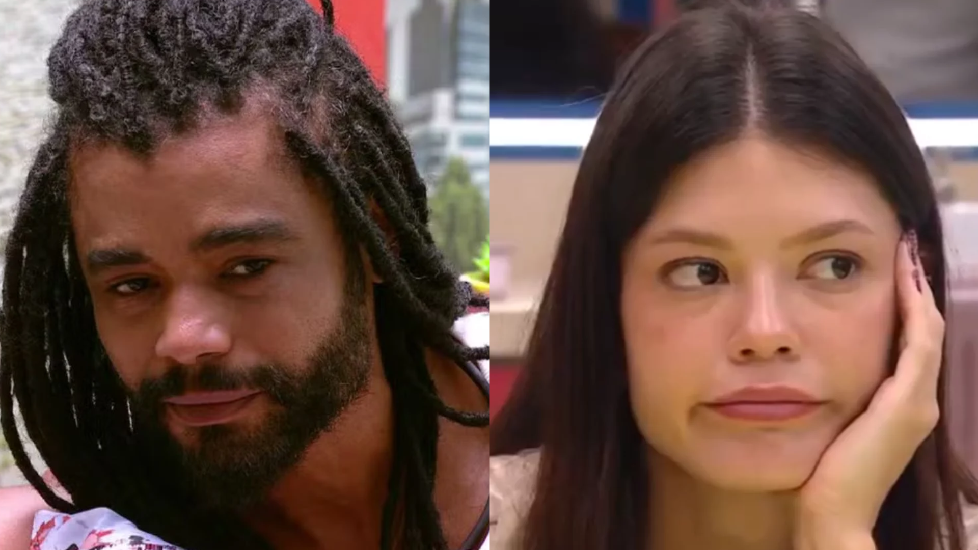 BBB25: Diogo Almeida esclarece status de relação com Aline após comentário de Vitória Strada: ‘Doeu’; assista