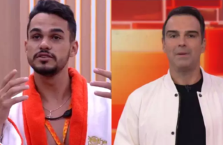 BBB25: João Gabriel questiona Pipocômetro e leva ‘fecho’ de Tadeu Schmidt; assista