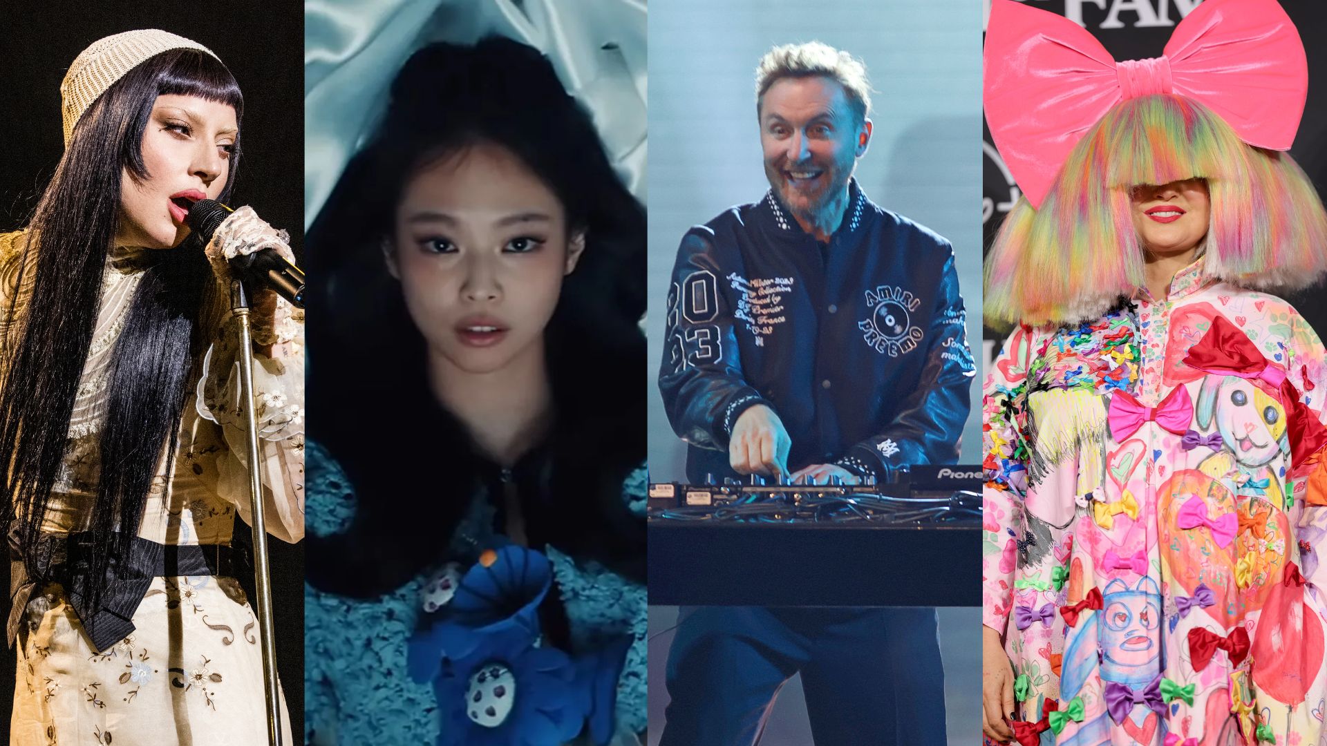 Lançamentos de Sexta: Aguardado hinário de Lady Gaga, primeiro álbum solo de Jennie e novo feat de David Guetta e Sia são destaques; confira!