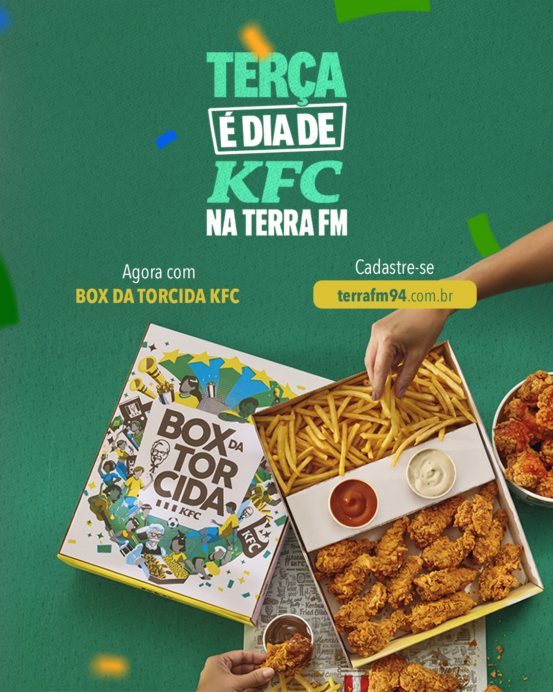 Banner TERÇA É DIA DE KFC