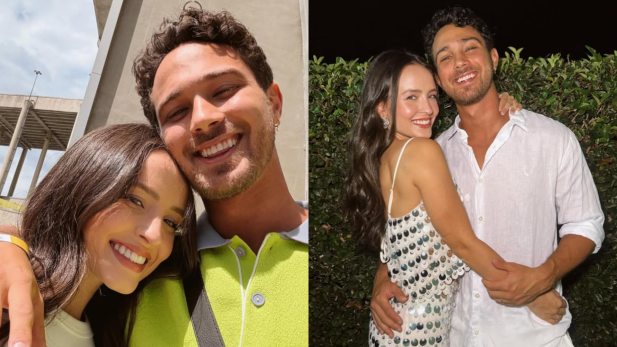 Larissa Manoela revela decisão de André Luiz Frambach diante de cenas românticas dela na TV, e diferença entre os dois