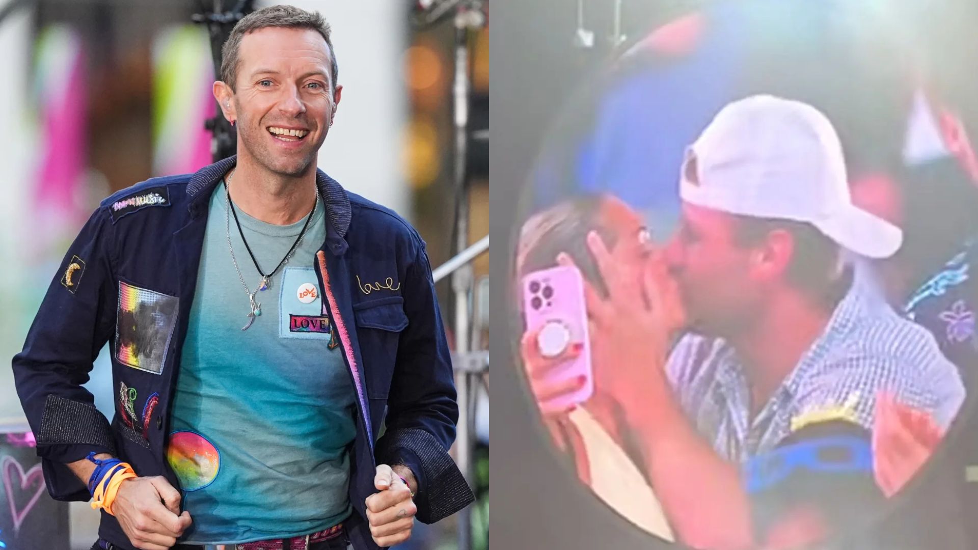 Chris Martin flagra outro casal na ‘câmera do beijo’ em show do Coldplay e faz brincadeira afiada após polêmica de traição; assista