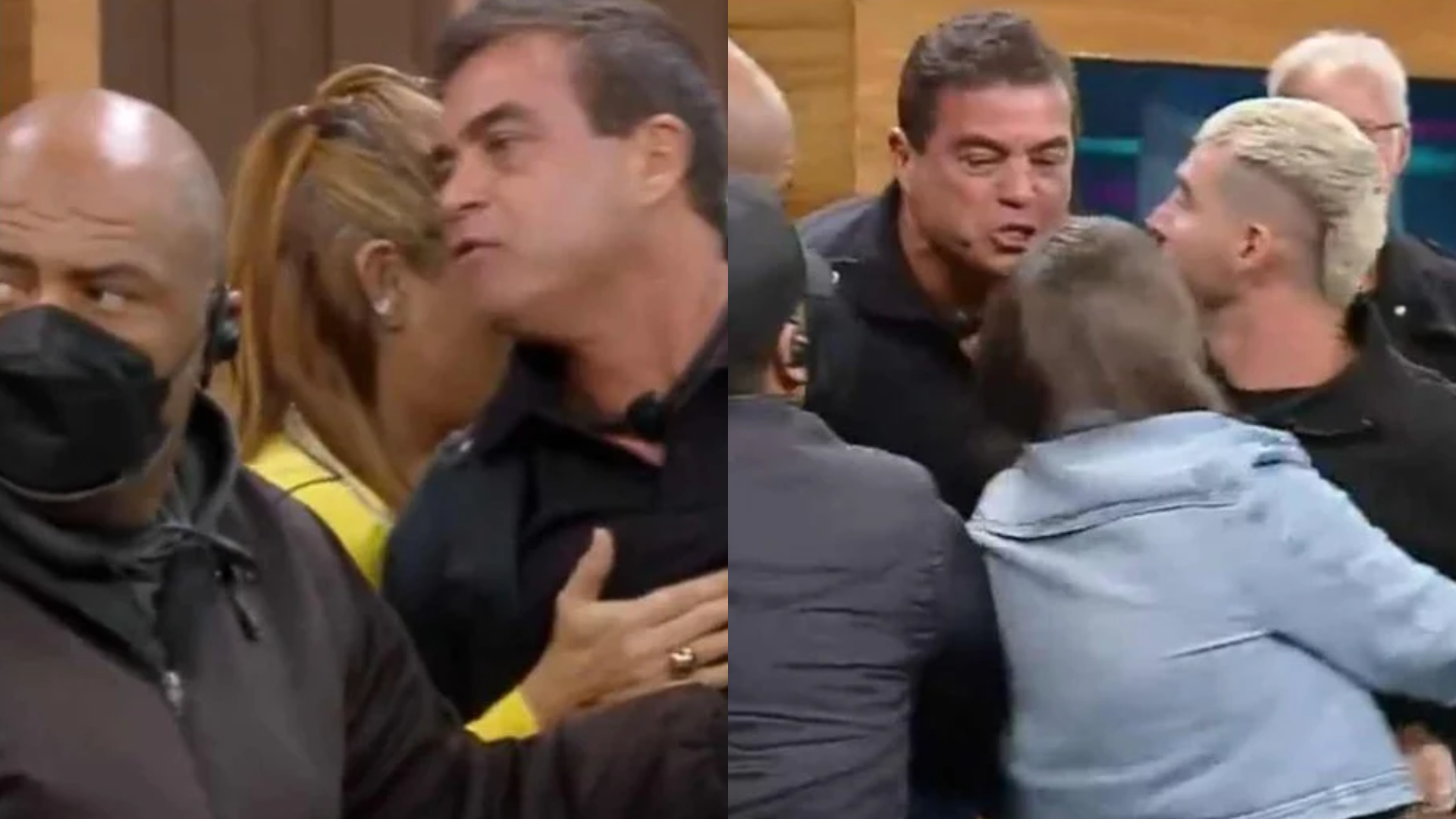 Power Couple Brasil 7: Dhomini e Radamés partem pra cima um do outro, em retorno tenso, e seguranças da Record precisam intervir; assista