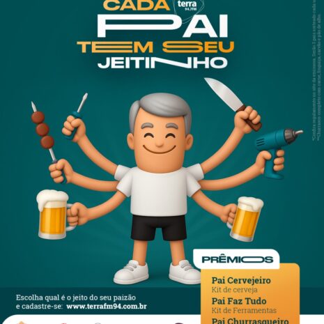 CADA PAI TEM SEU JEITO – Dia dos Pais 2025