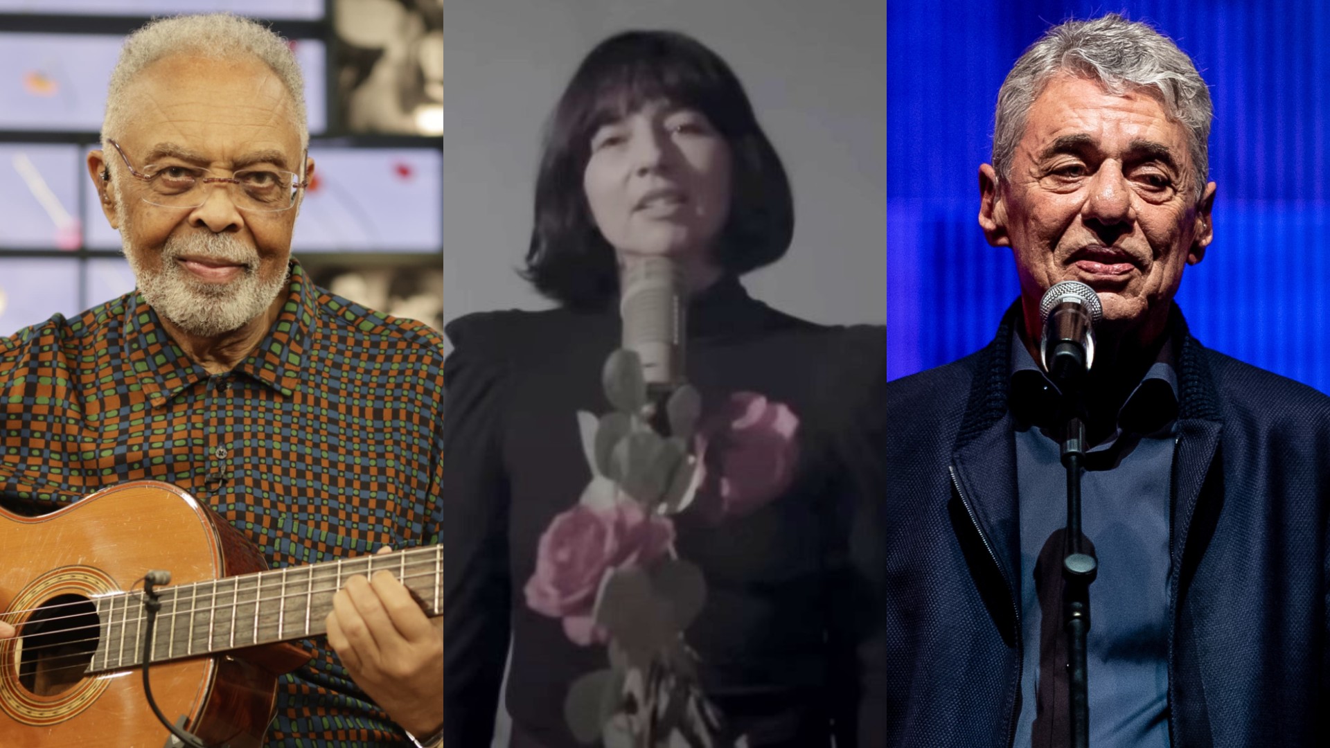 Gilberto Gil e Chico Buarque notificam ex-baixista do Pixies por plágio de “Cálice”; ouça e compare as músicas