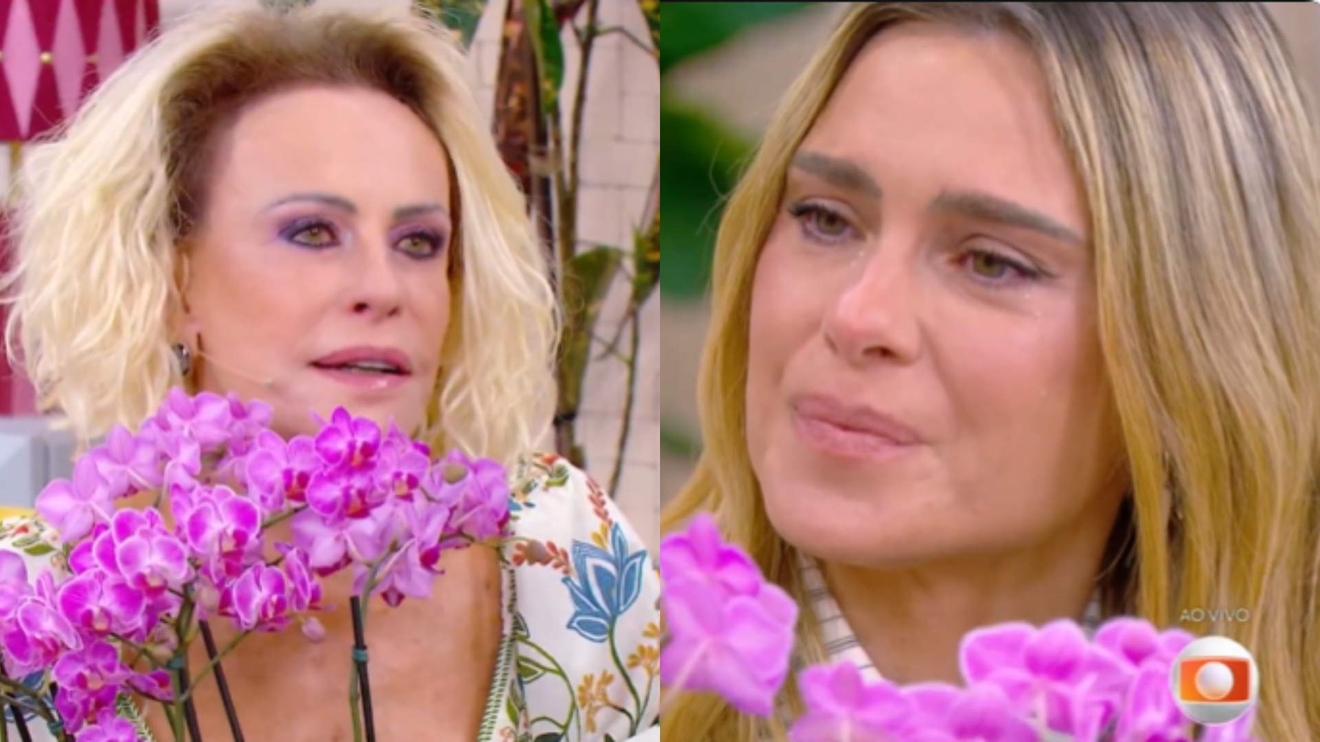 Ana Maria Braga revela gesto marcante de Carolina Dieckmmann na época de cena icônica de “Laços de Família”, e as duas choram ao vivo; assista