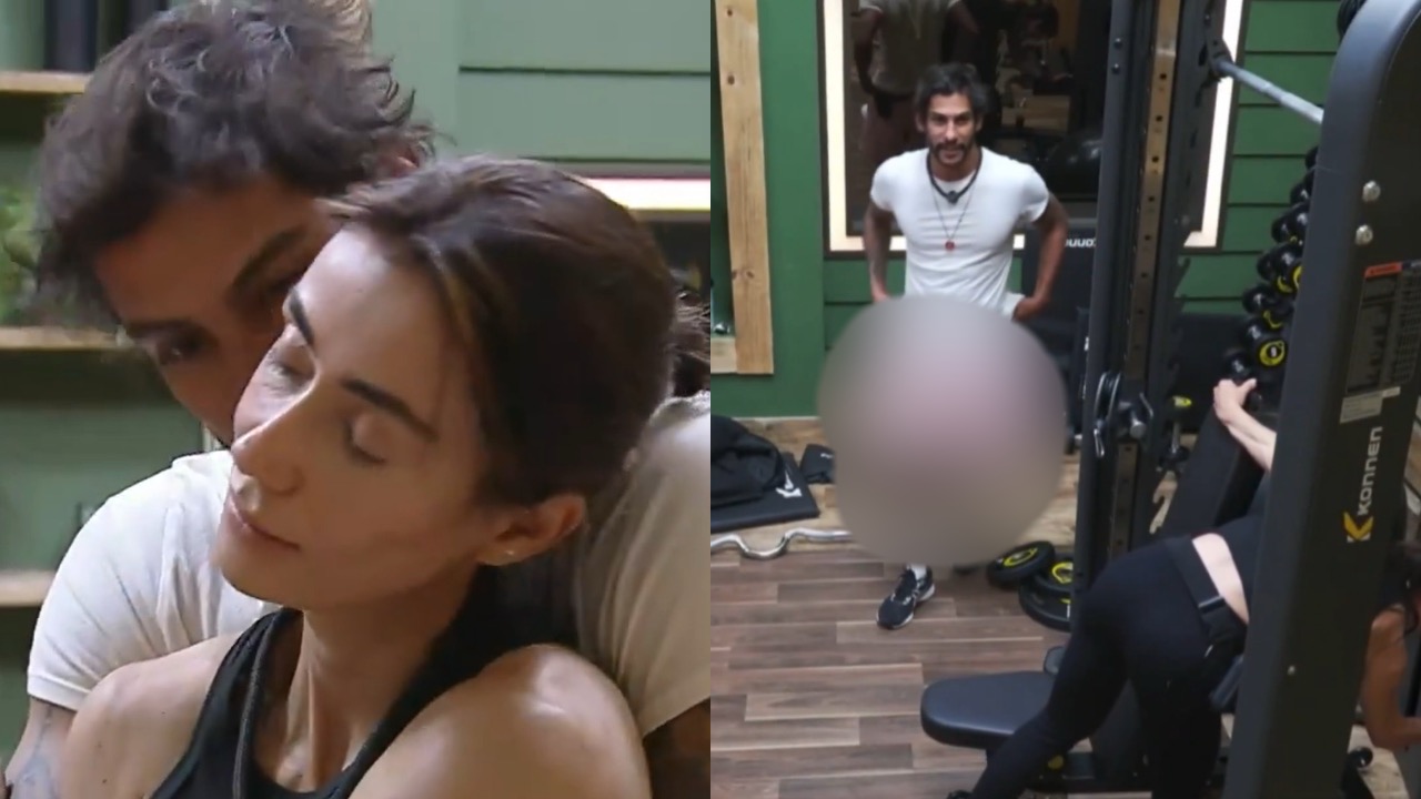 A Fazenda 17: Shia Phoenix fica ‘animado’ ao trocar carícias com Michelle Barros, e vídeo choca a web; assista