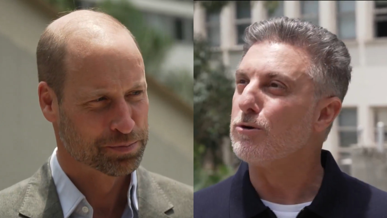Príncipe William surpreende Luciano Huck ao revelar decisão sobre celulares e Príncipe George: “Tá ficando tenso”; assista