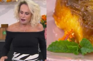 Ana Maria Braga tem a reação mais sincerona na hora de provar pudim proteico ao vivo; assista