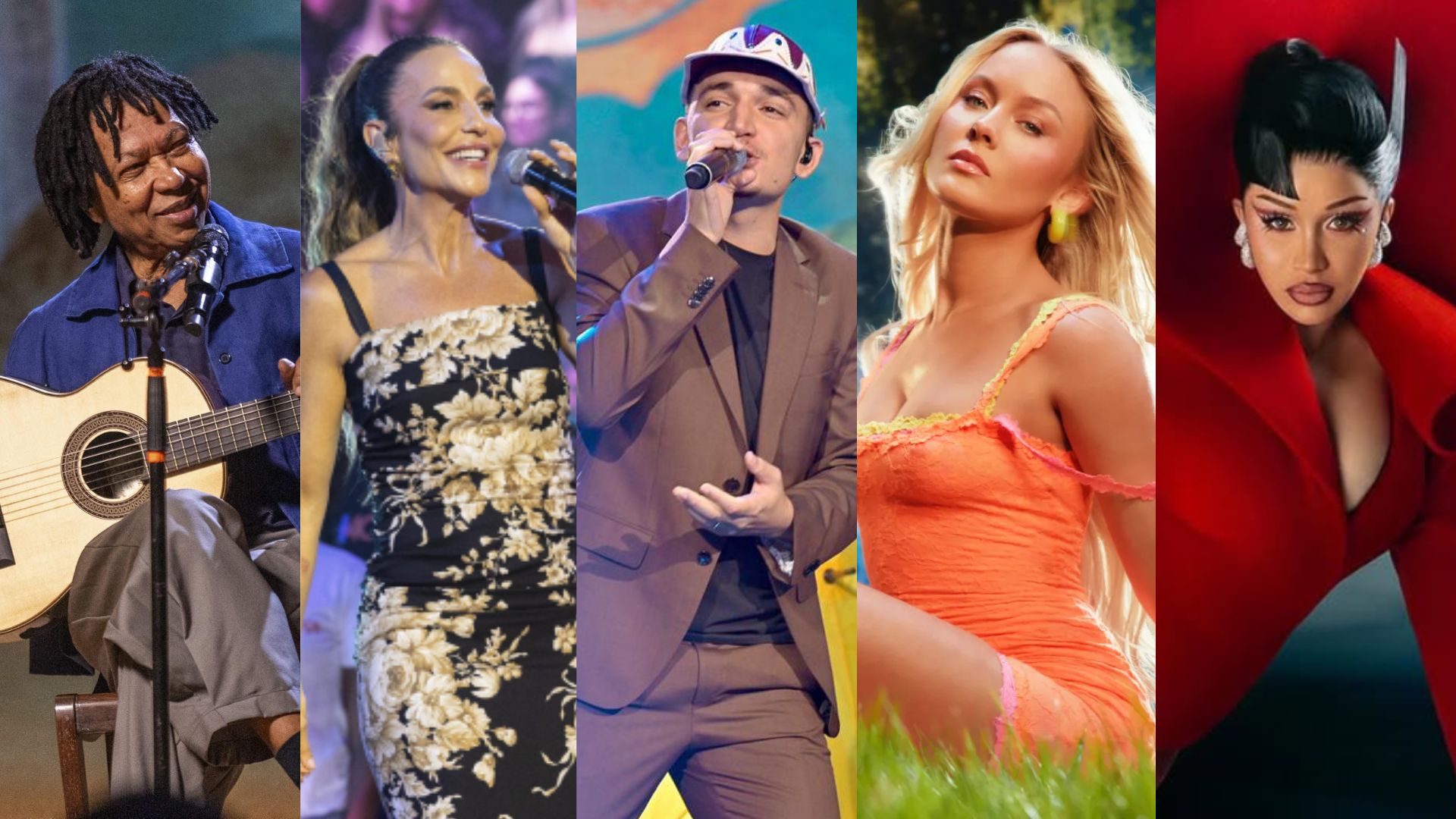 Lançamentos de Sexta: Álbum de Djavan, e novidades de Ivete Sangalo, João Gomes, Zara Larsson e Cardi B são destaques; confira!