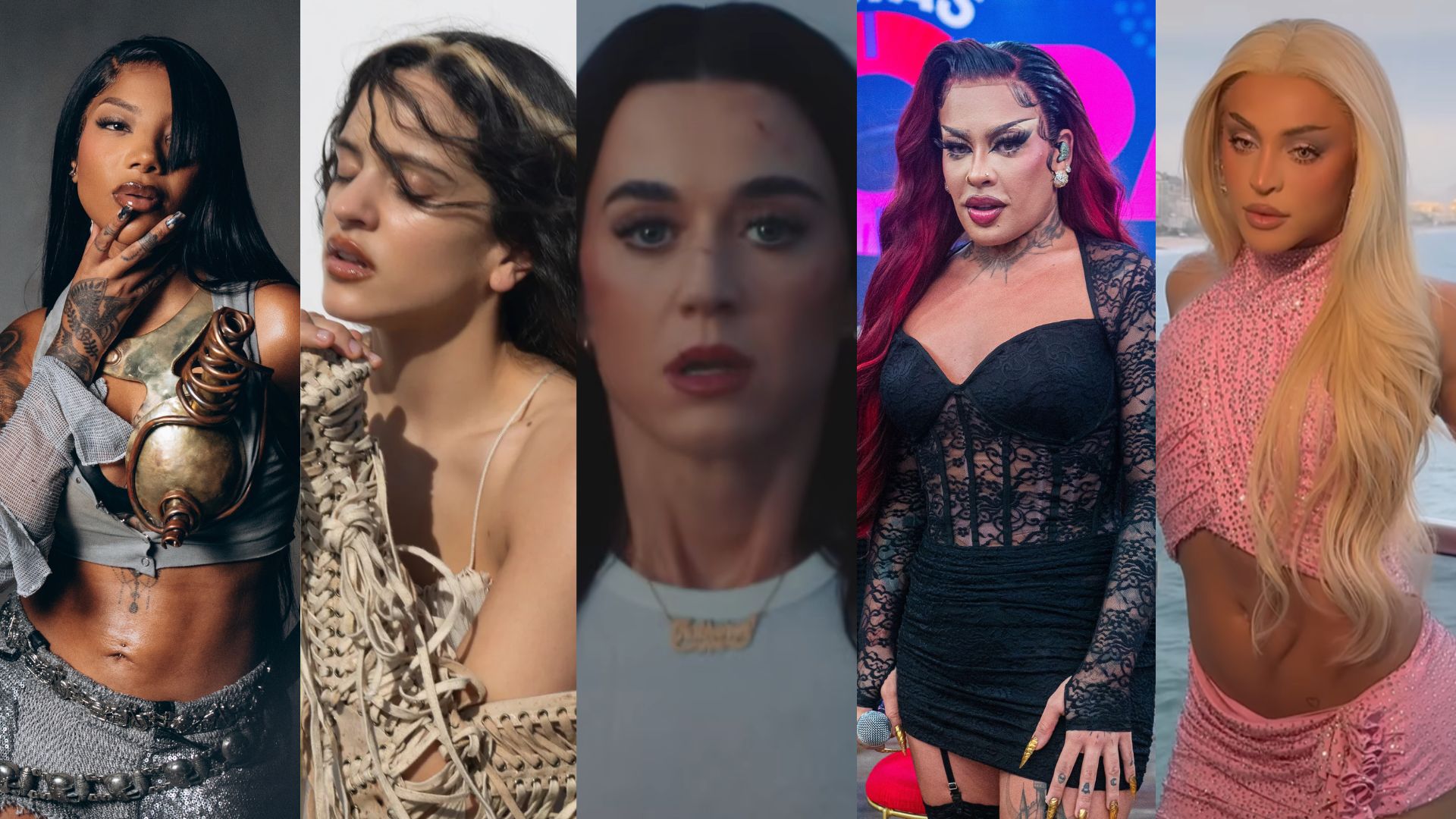 Lançamentos de Sexta: Álbuns aguardados de Ludmilla e Rosalía, e novidades de Katy Perry, Gloria Groove e Pabllo Vittar e são destaques; confira!