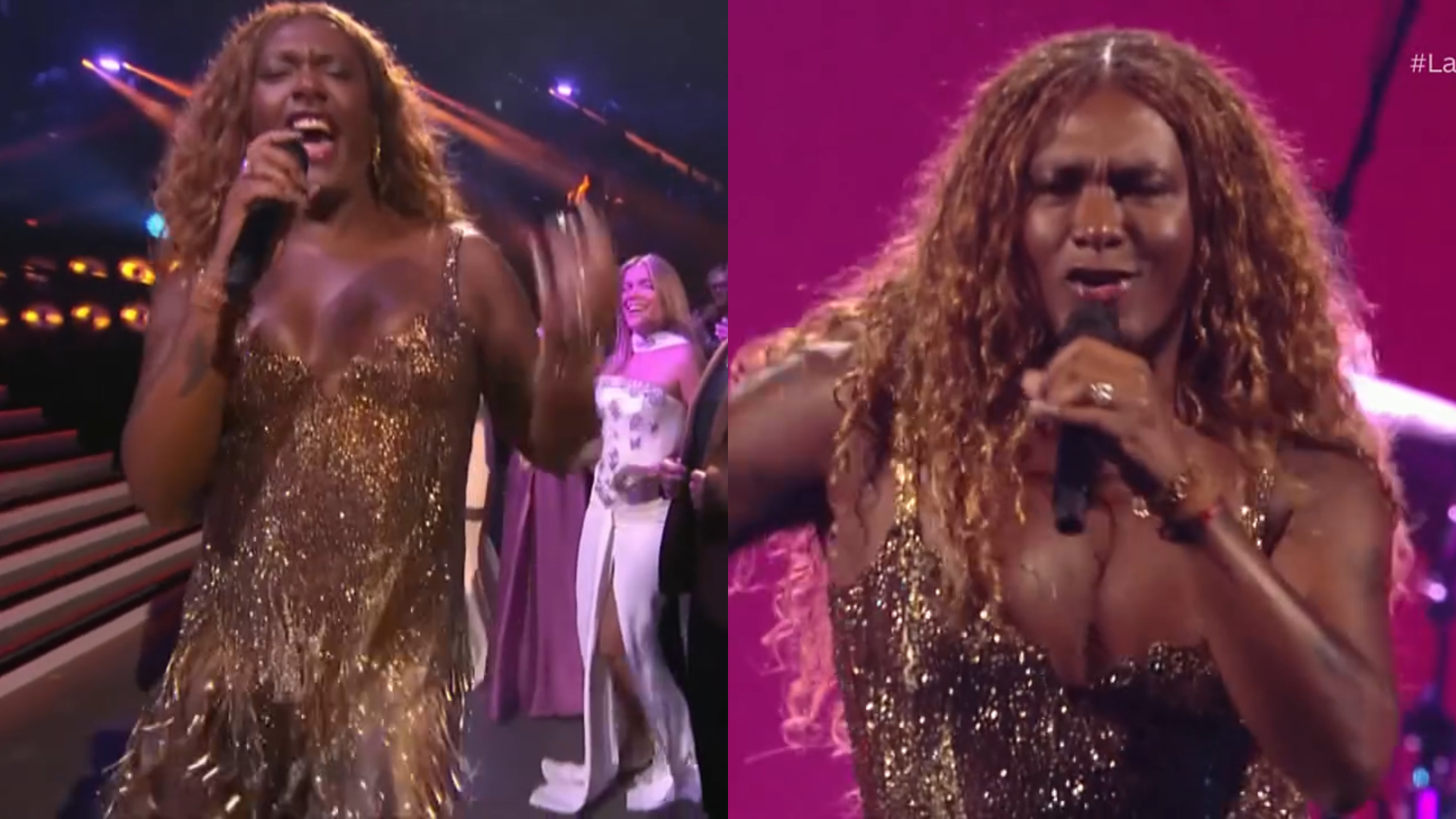 Grammy Latino 2025: Liniker faz história com apresentação APOTEÓTICA de “Negona dos Olhos Terríveis”; assista