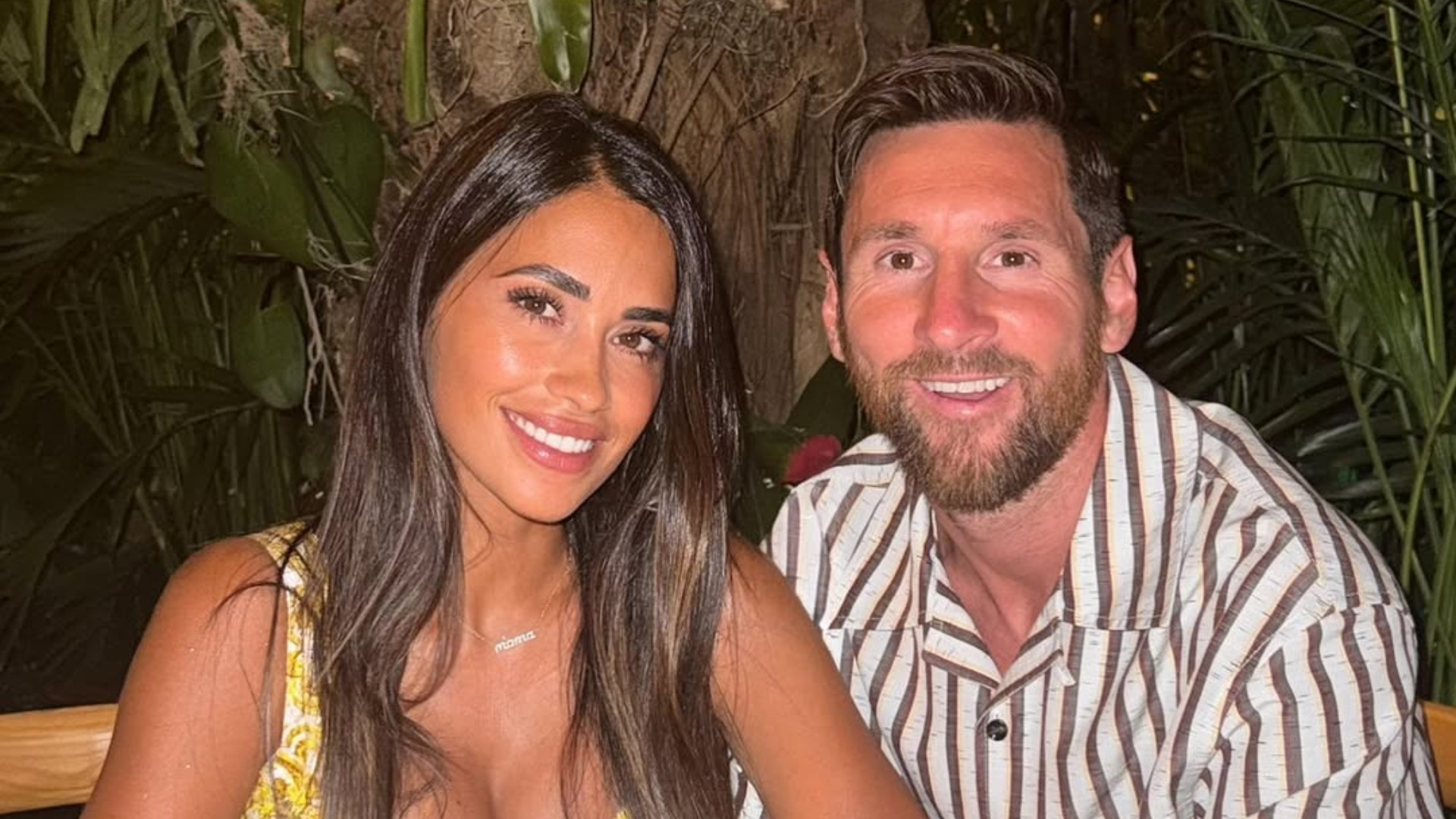 Antonela Roccuzzo, esposa de Lionel Messi, mostra decoração de Natal luxuosa e detalhe chama atenção; veja