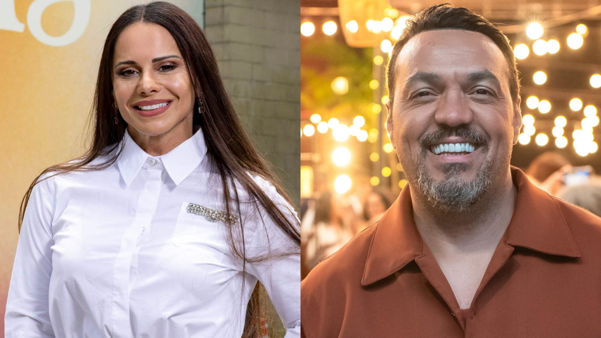 Viviane Araújo revela se já conversou com Belo sobre participação em “Três Graças” e dá detalhes da personagem; assista