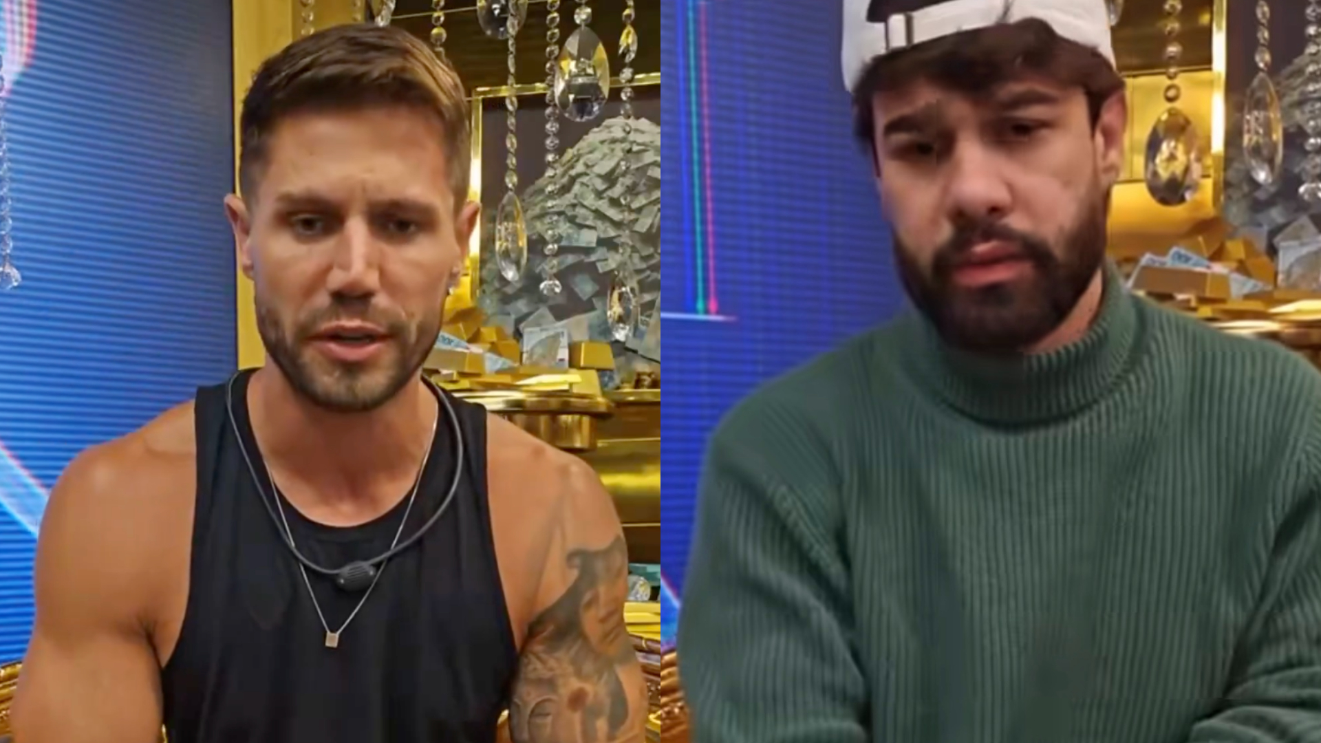BBB 26: No raio-x, Jonas e Paulo Augusto falaram sobre empurrão que originou expulsão; assista