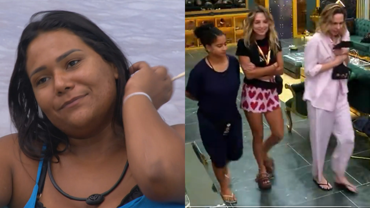 BBB 26: Ana Paula, Milena e Samira flagram conversa de Chaiany com rivais, que sugerem intenção do trio; assista