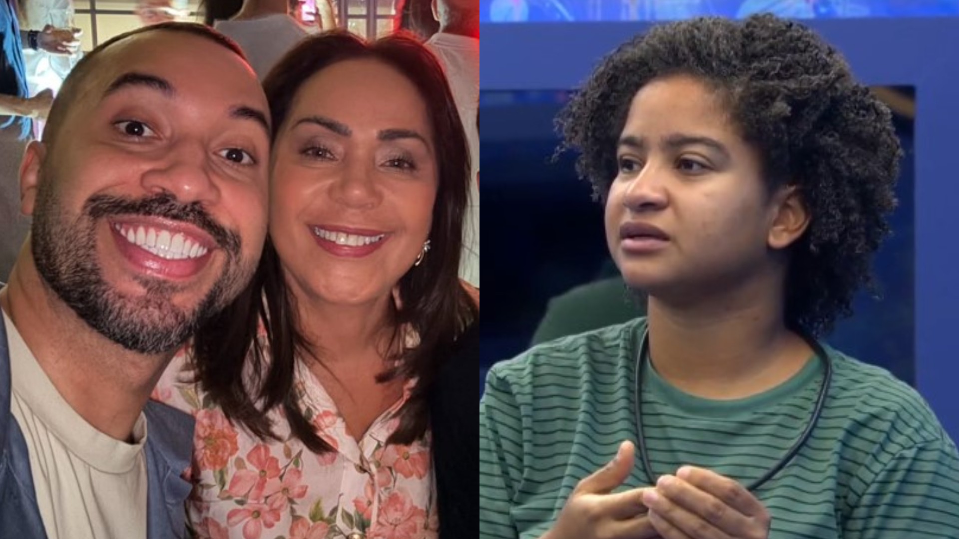 BBB 26: Mãe de Gil do Vigor se irrita com questionamento de Milena sobre o filho: “Que inferno”