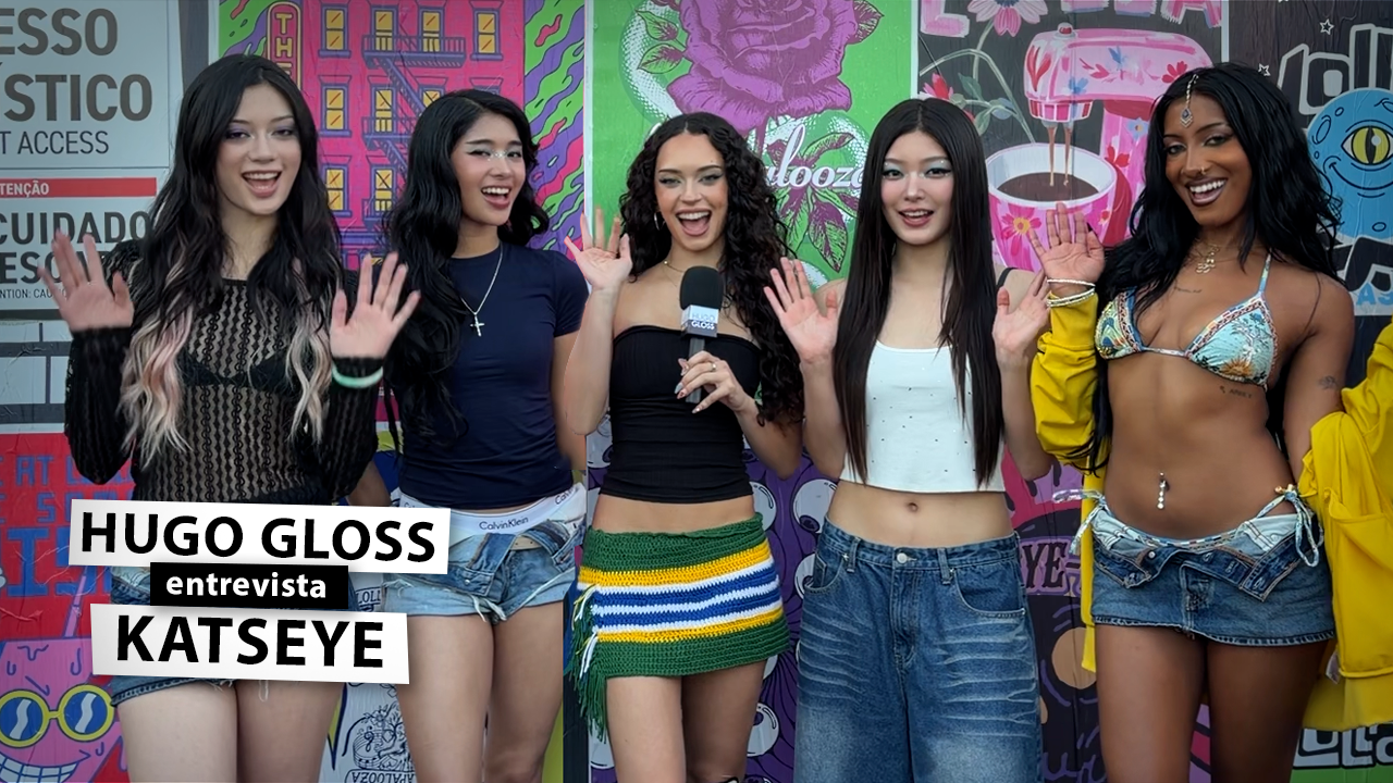 Exclusivo! KATSEYE fala sobre 1ª vez no Brasil, encontro com Taís Araújo e revela música brasileira que não sai da cabeça; assista