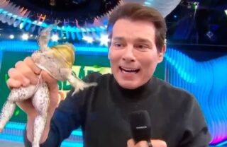 Justiça de SP toma decisão após denúncias envolvendo cena de Celso Portiolli com rã; SBT se pronuncia