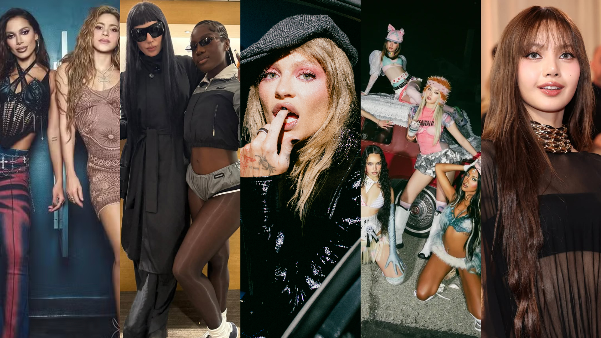Lançamentos de Sexta: Feats. de Anitta e Shakira, Lady Gaga e Doechii, e novidades de Luísa Sonza, Katseye e Lisa são destaques