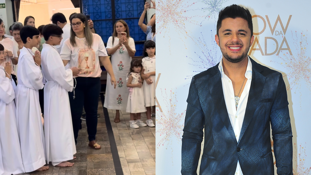Filho de Cristiano Araújo reaparece nas redes e impressiona com semelhança: ‘A cara do pai!’