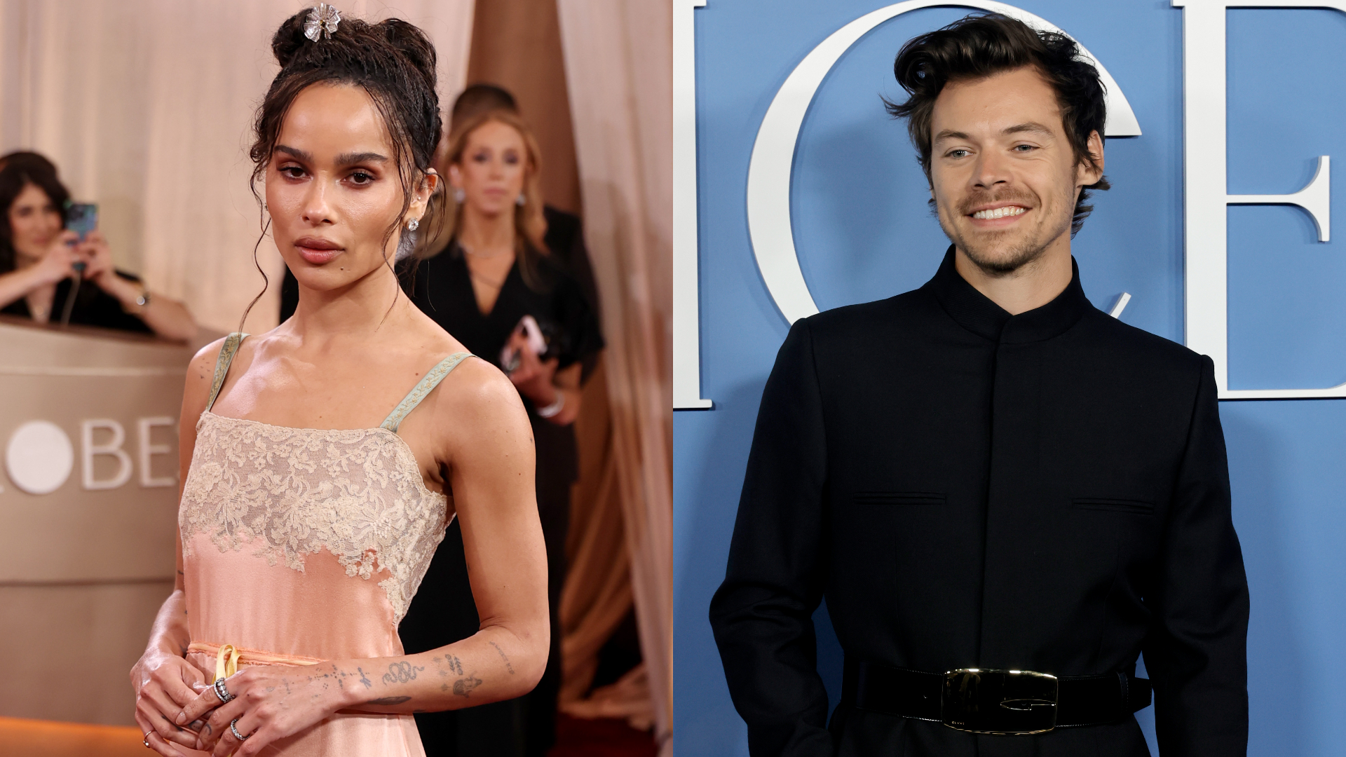 Luxo! Site revela quanto teria custado o anel de noivado de Zoë Kravitz com Harry Styles