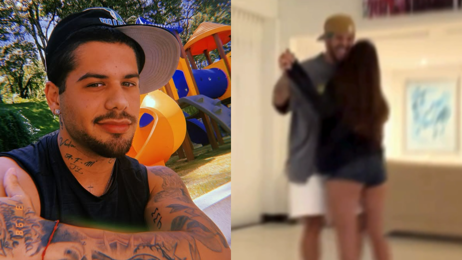 Zé Felipe aparece dançando com morena misteriosa, e internautas apontam quem é; assista