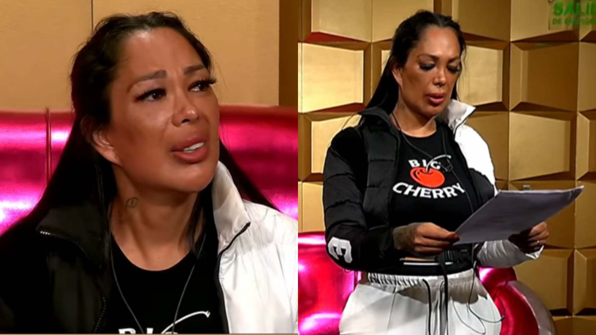 Gran Hermano: Polícia entra na casa e intima sister, que chora ao assinar documento; assista