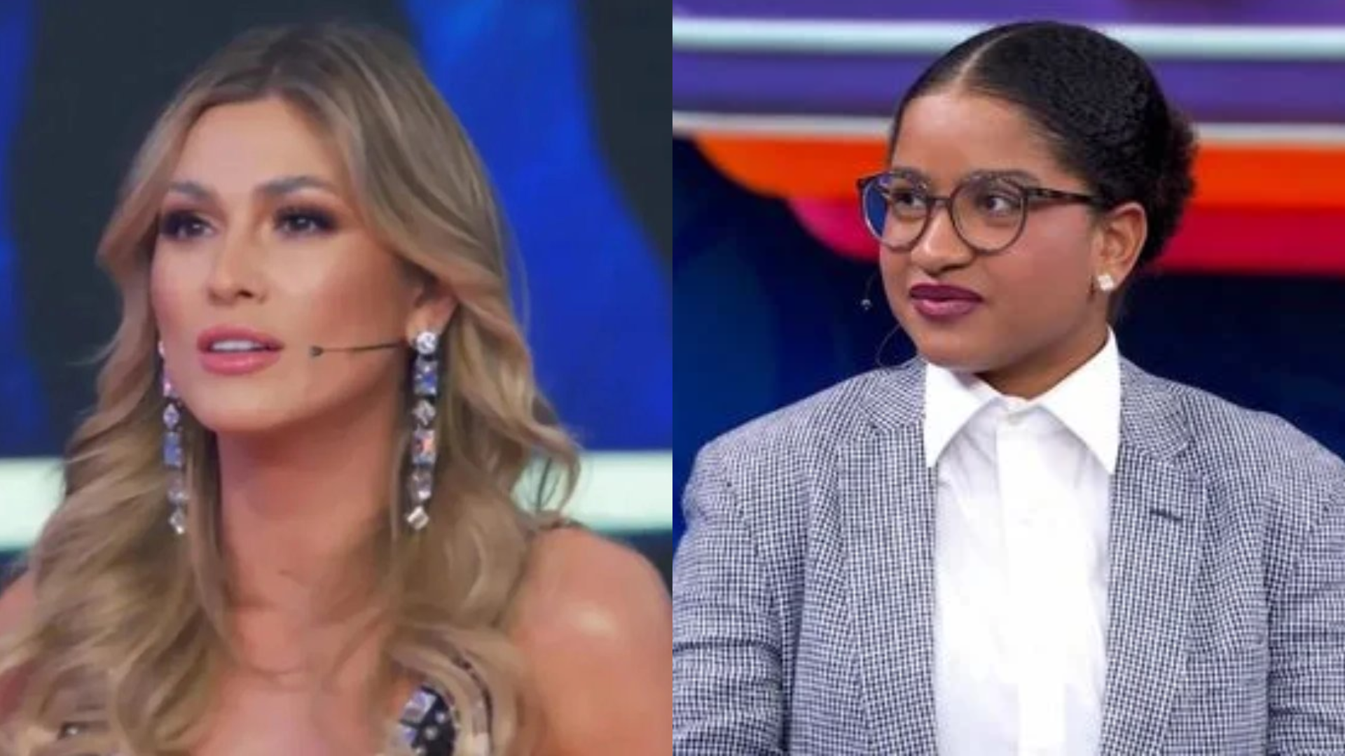 Lívia Andrade abre o jogo sobre “cara fechada” para Milena no “Domingão” após vídeo viralizar na web; assista