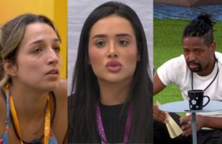 BBB 26: Samira flagra conversa surpreendente de Jordana e Boneco sobre Eternos e revela informação para aliados; assista