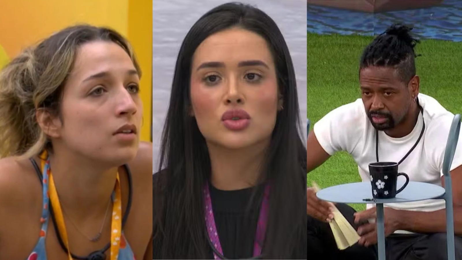 BBB 26: Samira flagra conversa surpreendente de Jordana e Boneco sobre Eternos e revela informação para aliados; assista