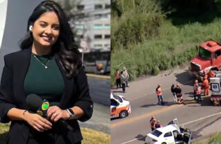 Família atualiza quadro de saúde de repórter da Band após grave acidente em MG
