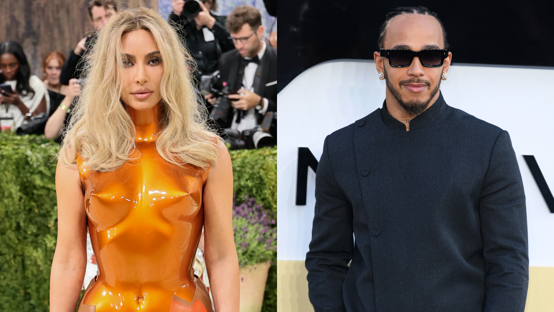 Vídeo: Kim Kardashian e Lewis Hamilton surgem de mãos dadas em público pela primeira vez