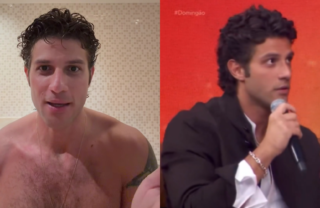 Chay Suede se pronuncia após críticas por reação em cena viral no ‘Domingão com Huck’; assista