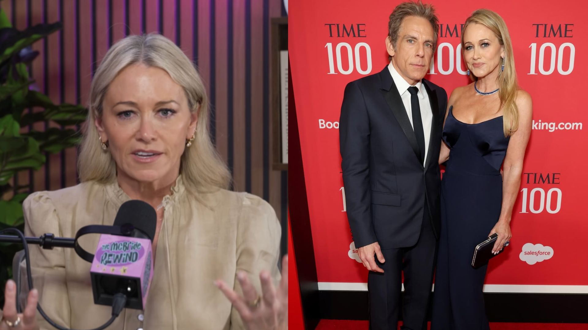 Christine Taylor, esposa de Ben Stiller, revela o que salvou seu casamento após separação de cinco anos; assista