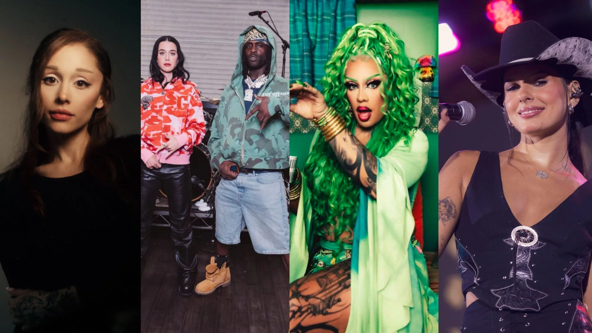Lançamentos de Sexta: Comeback de Ariana Grande, hit de Katy Perry, e novidades de Gloria Groove e Ana Castela são destaques; confira