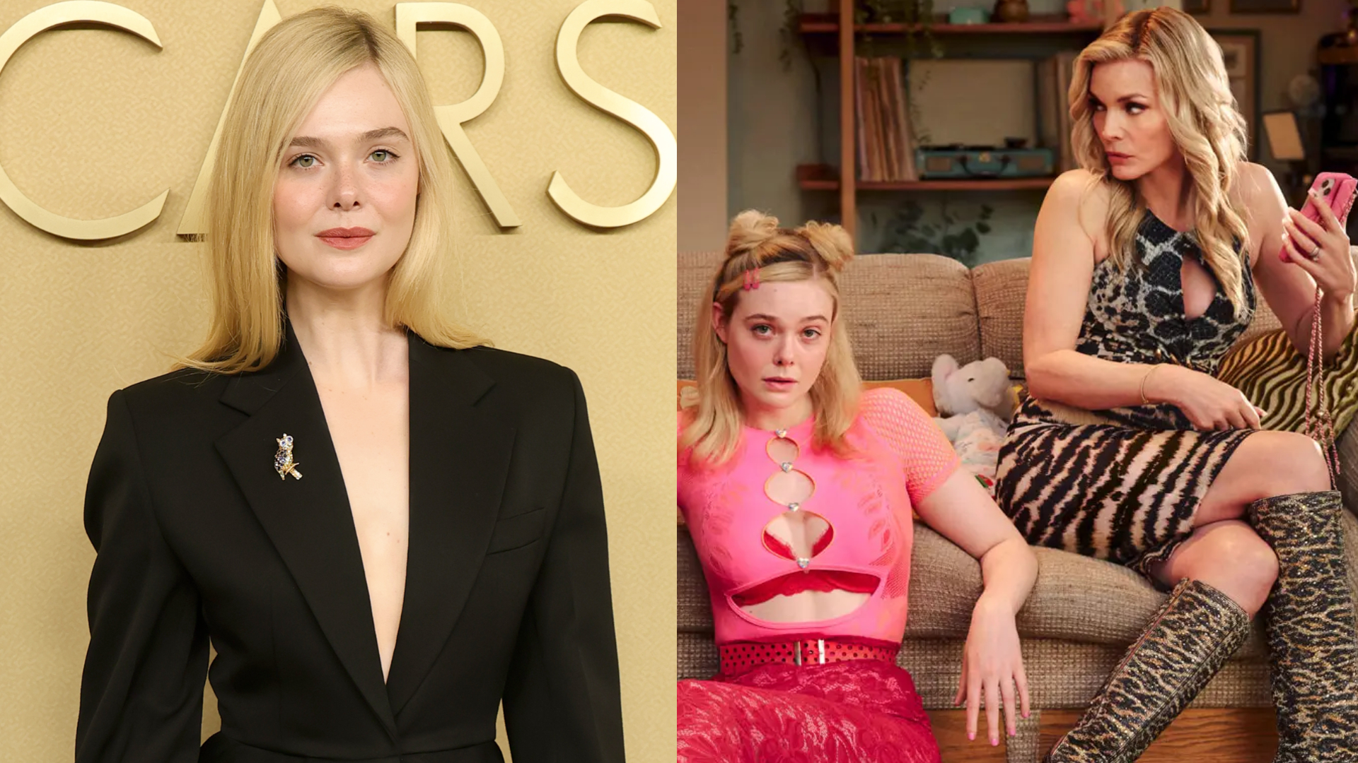 Elle Fanning surpreende ao revelar por que ela e Michelle Pfeiffer quase foram presas durante gravações de série em Las Vegas