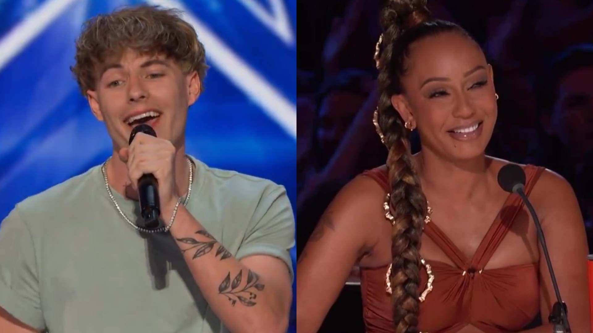 Ex-The X Factor e ex-American Idol, participante arrepia com vocais no America’s Got Talent, e Mel B surpreende com decisão; assista