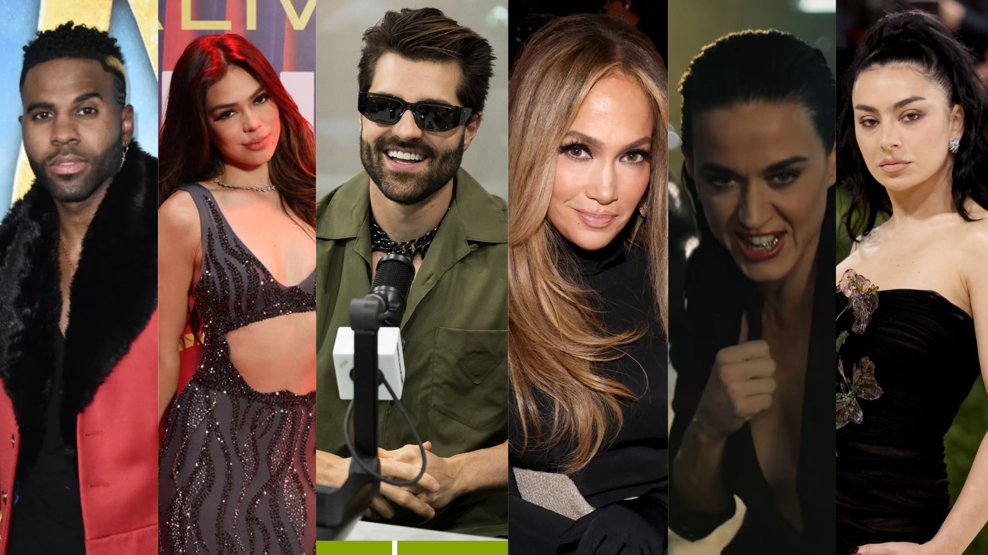 Lançamentos de Sexta: Parcerias aguardadas de Jason Derulo com Melody, Alok com Jennifer Lopez, e novidades de Katy Perry e Charli XCX são destaques