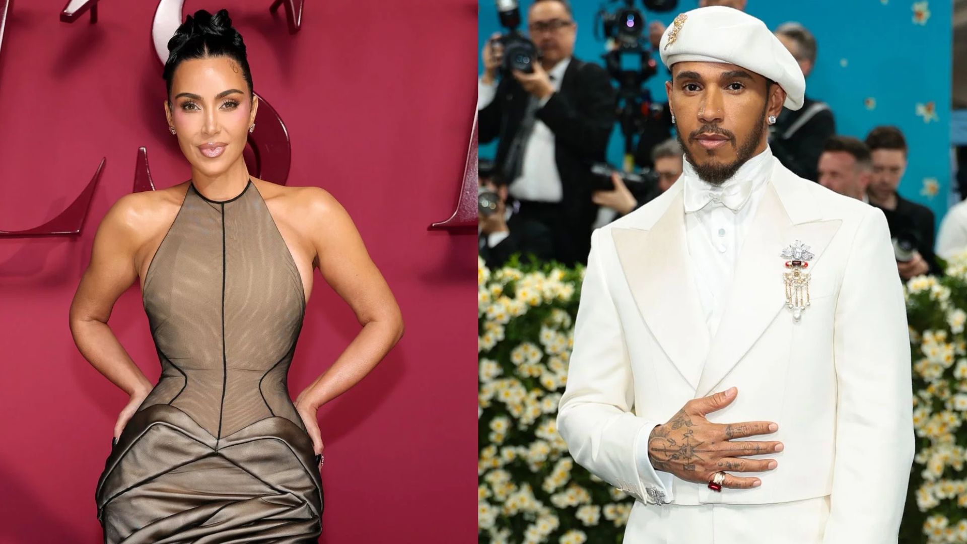Casamento e filhos? Sensitiva das celebridades surpreende com previsão sobre romance de Kim Kardashian e Lewis Hamilton
