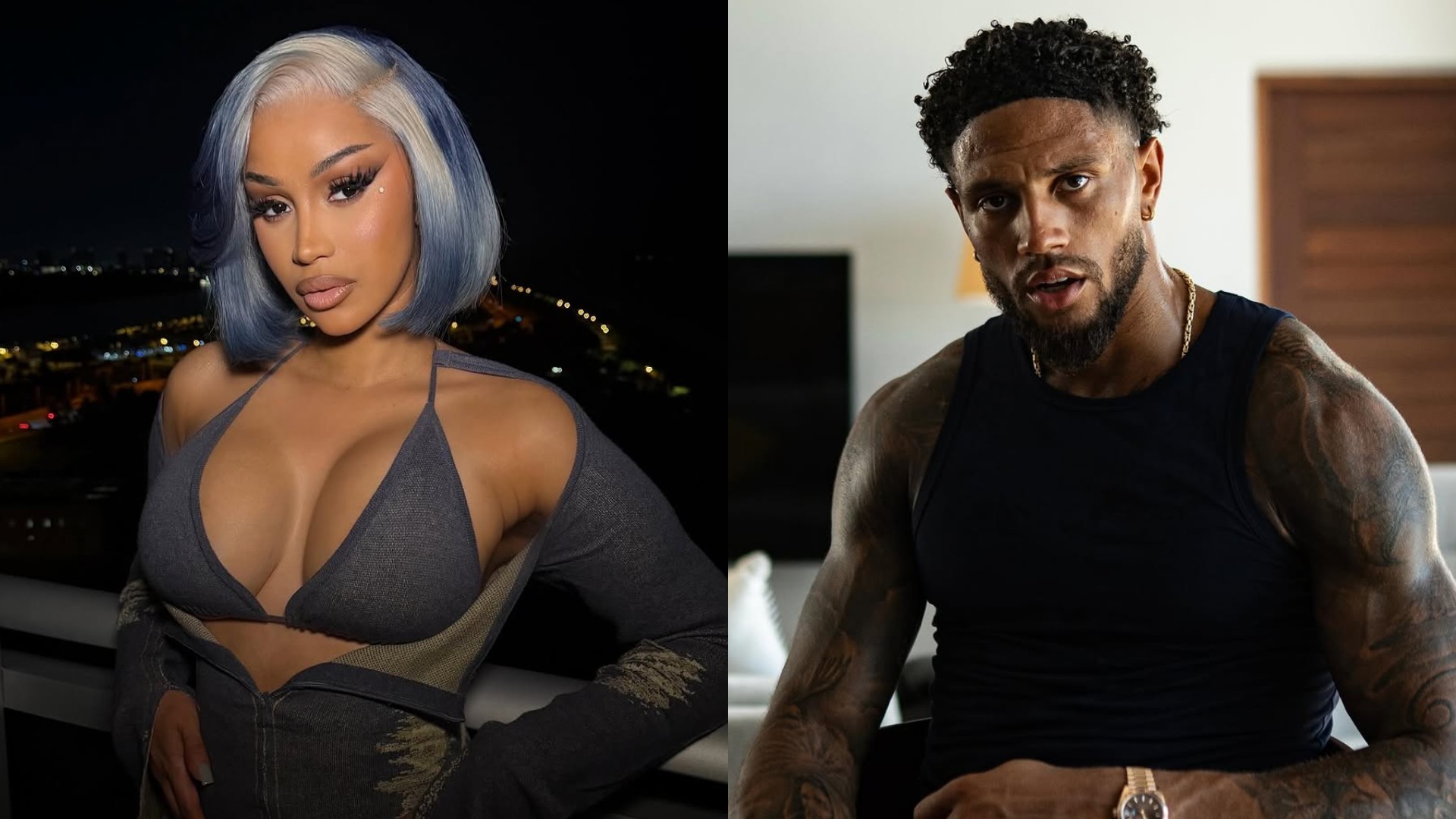 Cardi B é flagrada em jantar com goleiro galã da Nigéria, e se manifesta sobre rumores de romance; assista